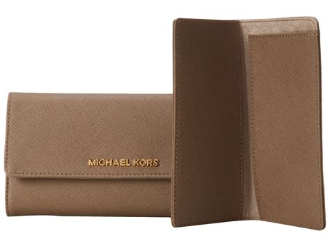 Michael michael kors jet set checkbook wallet 